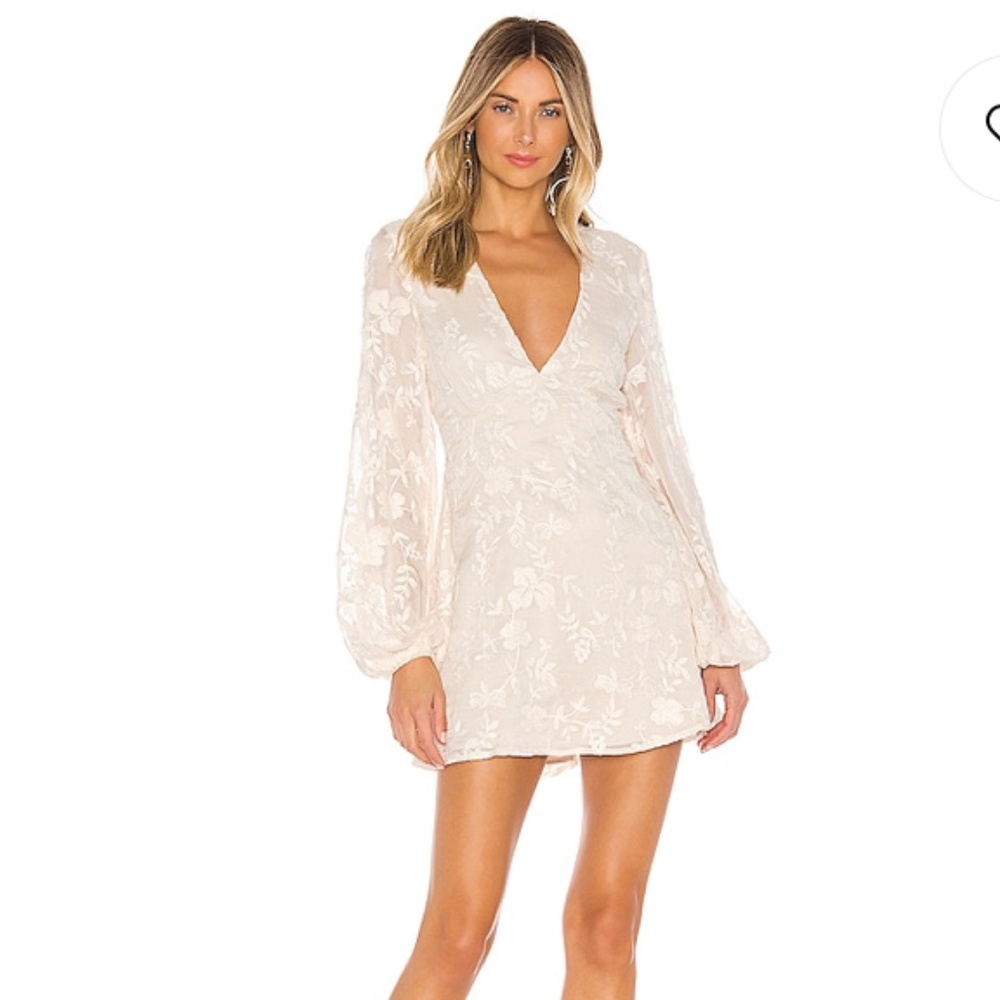 REVOLVE Tularosa Ryland Dress in Cream